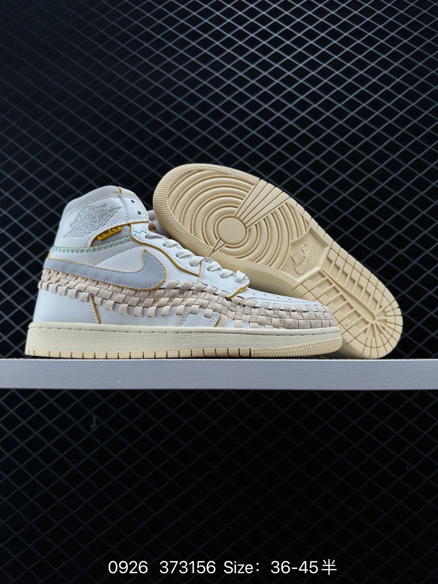 Union x Ai Jordan 1 High OG ”Woven“